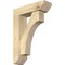 Ekena Millwork Westlake Slat Rough Sawn Bracket w/ Offset Brace, Douglas Fir, 6"W x 20"D x 28"H BKT0604X20X28WTL06RDF - alternate 1